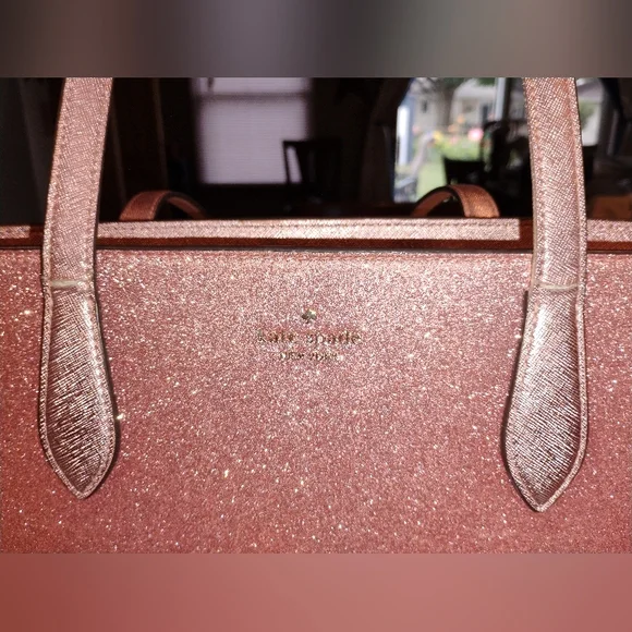 Kate Spade Glitter Tote Bag - Pink - Picture 5 of 16